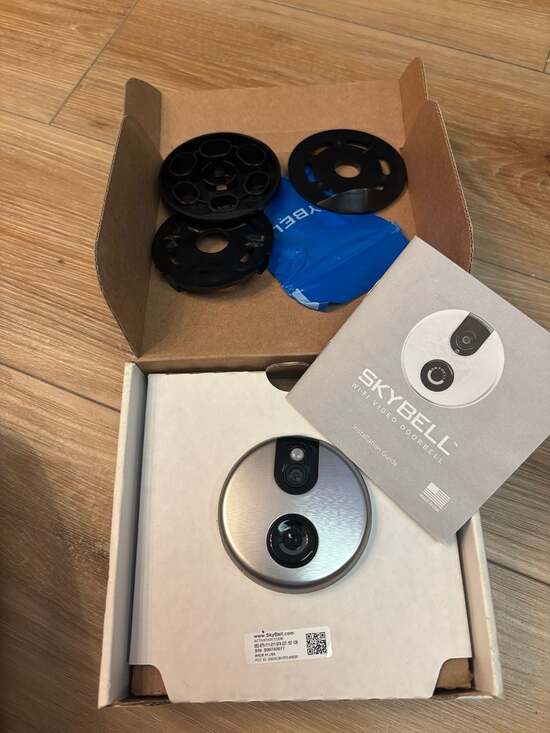 SkyBell Other - SkyBell Wi-Fi Video Doorbell Brushed Aluminum